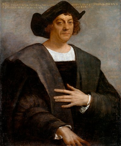 Ritratto di un Uomo, Detto Cristoforo Colombo da Sebastiano del Piombo